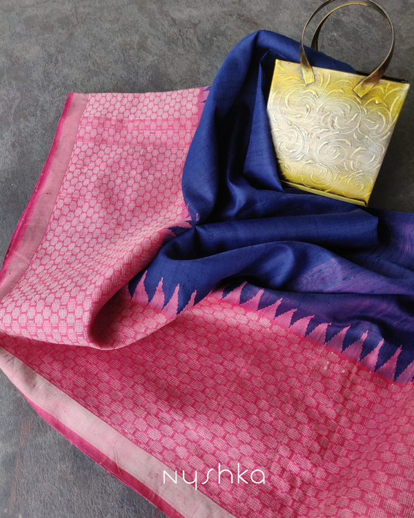 Tussar Jute Saree